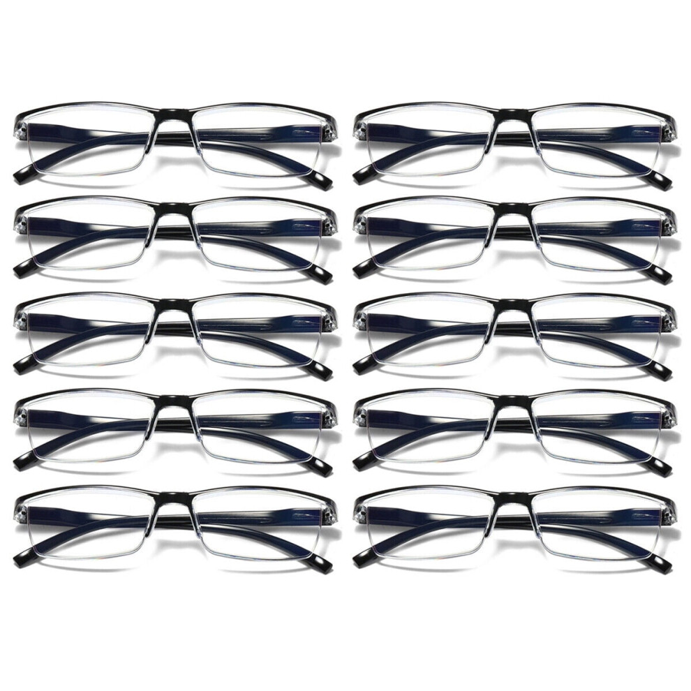 MAINYU Blue Light Blocking Reading Glasses Rimless