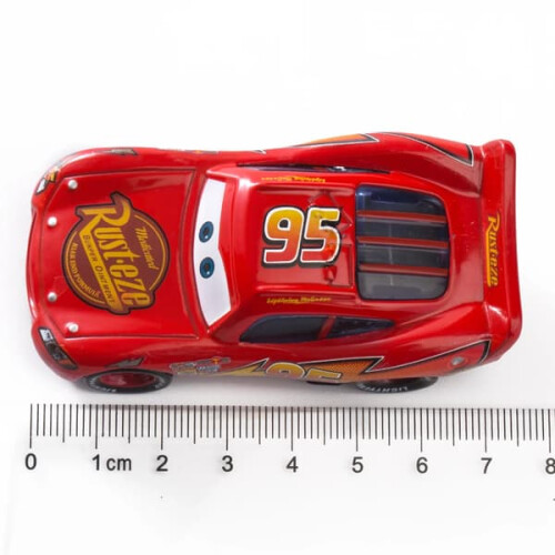 Lightning McQueen alloy pull-back car 1:55 1