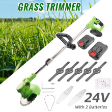 Xhy electric grass trimmer cordless with 2 batteries