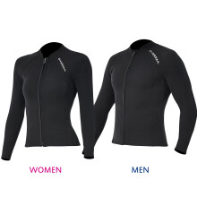 Wetsuit with zipper 2mm unisex