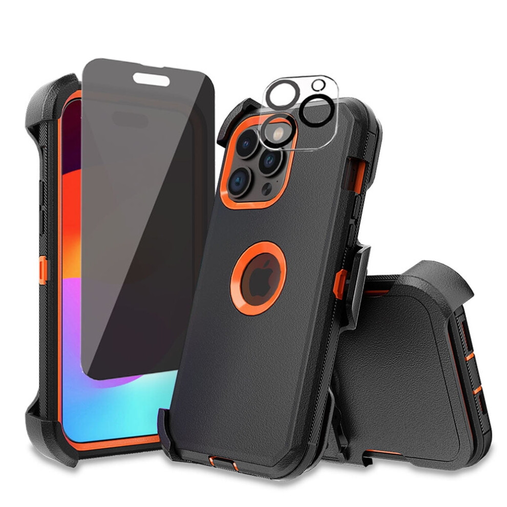 Iphone 15 Plus Case With Privacy Screen And Lens Protector 9170372499533