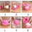 Plastic Sushi Mold Set for Boiled Eggs and Sandwiches 6 pcs 3