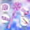 Frozen snowflake wand with sound effect 2 pieces 3