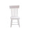 White Dining Table Chair Set 1:12 Miniature Dollhouse 2