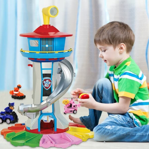 Σετ παιχνιδιών Paw Patrol Tower με μεγάλο μέγεθος, μοντέλο σκύλου και παρατηρητήριο, 12 1
