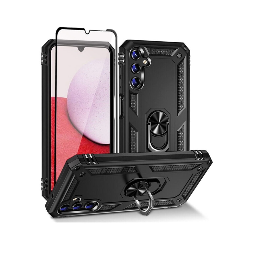 Samsung Galaxy A25 5G Case With Screen Protector Black 9170372522705