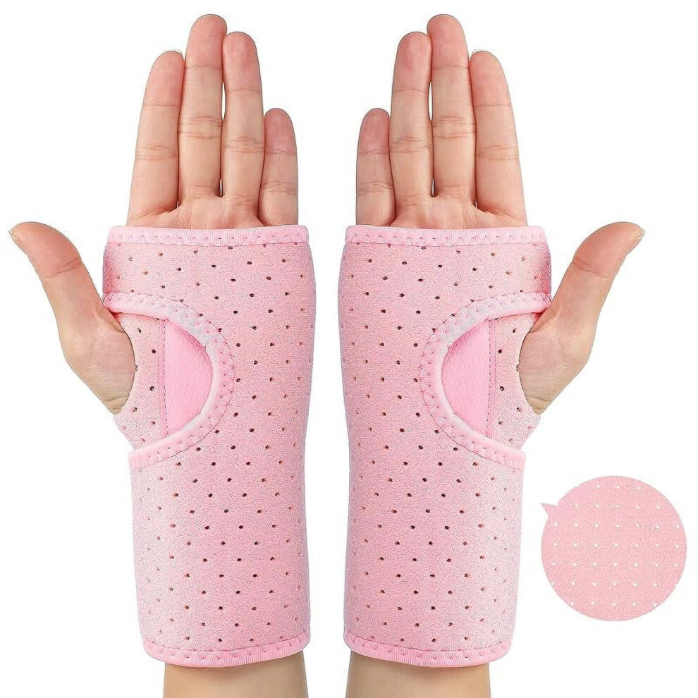 Carpal Tunnel Wrist Braces Adjustable Breathable Support