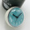Mini suction cup wall clock bathroom waterproof 1 pack 4