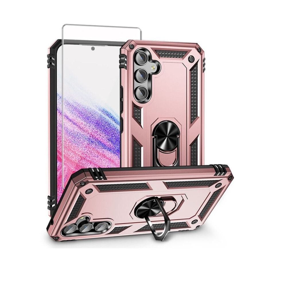 Samsung Galaxy A54 5G Case With Screen Protector Rose Gold 9170372497713