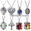 Κολιέ The Vampire Diaries Κολιέ Elena Gilbert για γυναίκες, γούρι για κοσμήματα ταινίας, Katherine Klaus 2