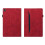 Samsung Galaxy Tab A9+ case split shockproof leather red 2
