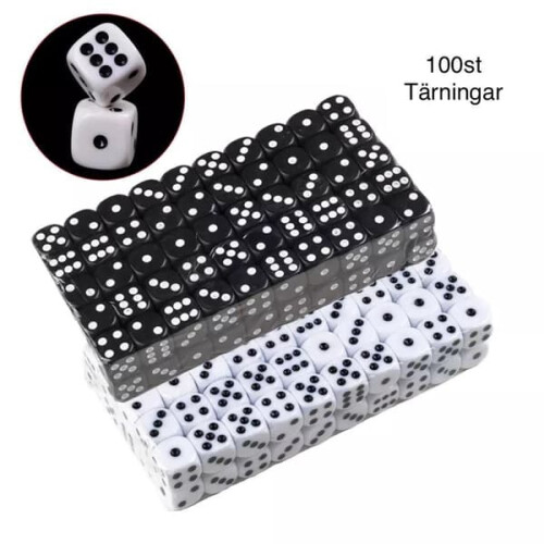 Dice Six-Sided Multicolor 100-Pack 1