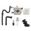 Carburetor for STIHL chainsaw models 024 026 MS240 MS260 4