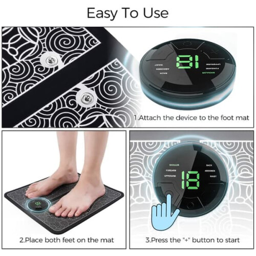 EMS foot massage mat electric 1