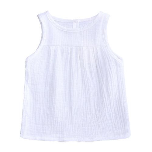 Flicklinne i bomull, sommar, godisfärger, 3M-4T
