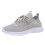 Leichte Damen-Sneaker aus Flyweave-Mesh, Grau, Größe 6 1