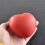 Heart-Shaped Exercise Foam Ball Red 1 Piece 3