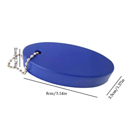 Floating buoy keychain blue 1