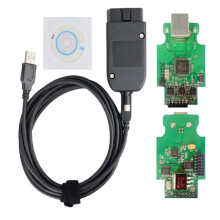 HEX V2 VAG USB Scanner Tool Cable V24.7 V23.3 ATMEGA162 FT23 5054 V23.11 OBD2 Diagnostic Scanner for Portuguese