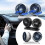 Car Dual Head Cooling Fan Black 5
