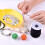 White nylon coated elastic thread 50 m 0.6 mm 4