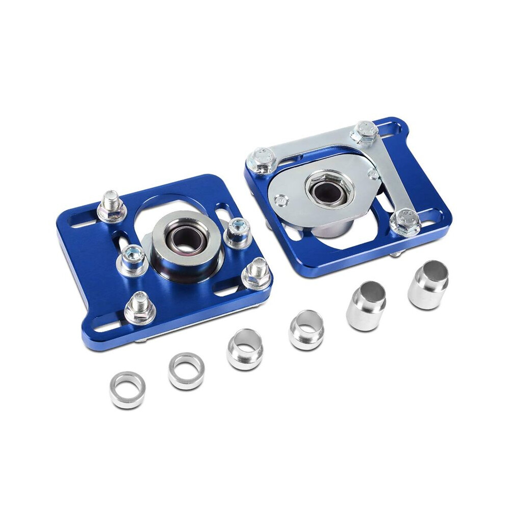 Front +/- 2.5 Adjustable Camber Caster Plates Coilover Alignment Kit For Mustang 4Th Gen 1994-2004 Accessories 6032884109771