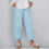 Women's Cotton Linen Pants Tan Stretch Plus Size 2