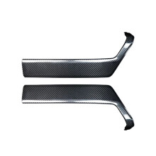 Carbon Fiber Car Interior Door Handle Decoration Cover Trim Car Accessories for F150 Raptor R 2021-2025