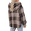 Dame vinterjakke med hette, langermet pullover 3
