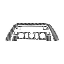 Carbon Fiber Central Control Radio CD Panel Frame Cover Trim for RL3 2005-2010 Accessories