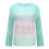 Damen-Langarmtop mit Rundhalsausschnitt und Blumenmuster 4