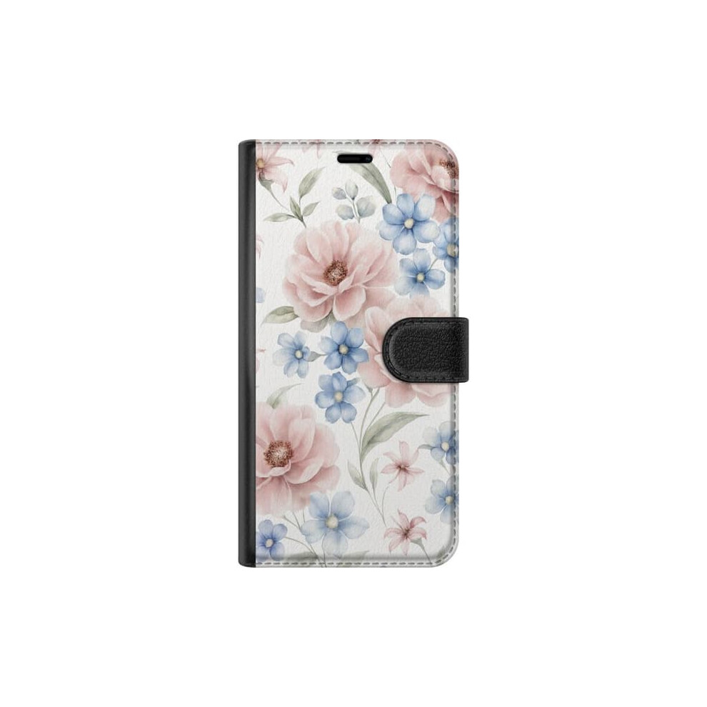 Iphone 7 Wallet Case With Romantic Floral Pattern 962029365464