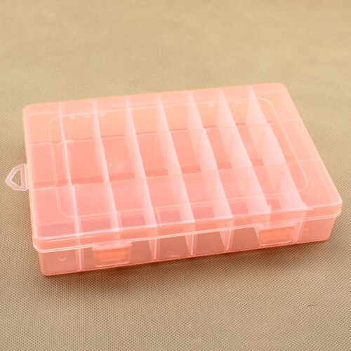 Transparent Plastic Storage Box for Embroidery Thread 2