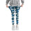 Piger camouflage leggings højtaljede, elastiske, bløde, blå4 1