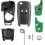 Remote Key Case for Vauxhall Opel 2-Button with Blade 4