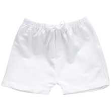 Itsun Pojkshorts Vita Enfärgade 6-7 År