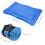 Dog Bed Blue Waterproof Foldable 90x60cm 3
