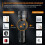 Flashlight with 26650 Battery 1 Pack 2