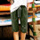 Damen-Leinenshorts, sommerlich, lässig, Baumwollmischung, elastischer Stoff 3