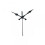 Quartz movement for wall clock with large hands 3