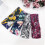 Women's boho floral cross headbands stretchy 4-pack 4