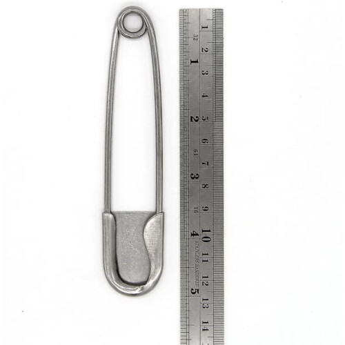 Safety Pins Extra Large Heavy Duty 10-Pack 5 Inch 1