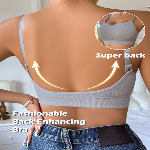 Sports Bra Comfort Adjustable Breathable Support One Piece 2