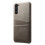 KSQ Galaxy S23 Plus case with 2 card slots grey 2