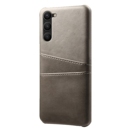 KSQ Galaxy S23 Plus case with 2 card slots grey 1