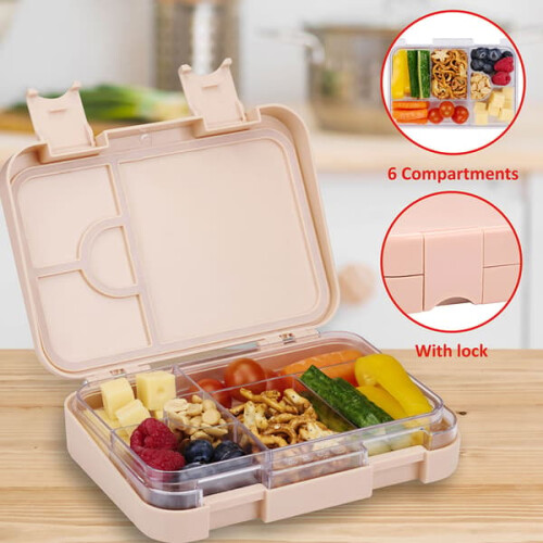 Alpina food and snack box 6-compartment 1