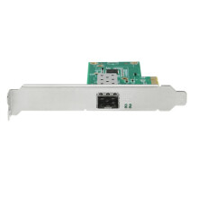 Adaptador de Red PCIe SFP, Tarjeta LAN de Fibra Gigabit de 10/100/1000 Mbps para I210 TXA026