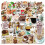 Vintage coffee water cup decals 50 sheets 5