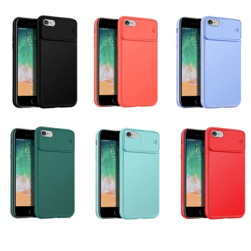 Shockproof Case for iPhone SE 2022 Red 2