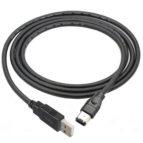 JUNSUNMAY Firewire to USB 2.0 Adapter Cable 1.8m 1